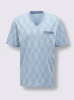 Pyjamas courts jersey fin
