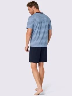 Pyjamas courts jersey fin