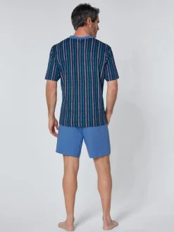 Pyjamas courts jersey fin