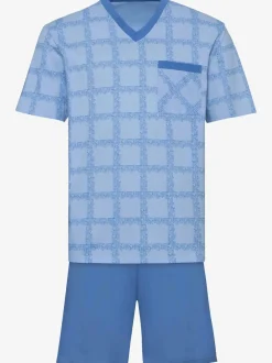 Pyjamas courts jersey fin