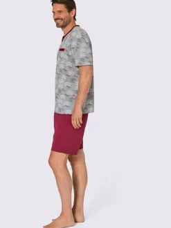 Pyjamas courts jersey fin