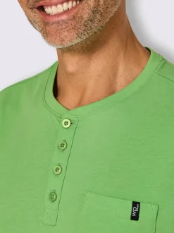 Pyjamas courts jersey fin