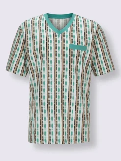 Pyjamas courts jersey fin