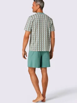 Pyjamas courts jersey fin