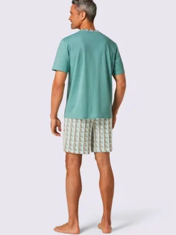 Pyjamas courts jersey fin