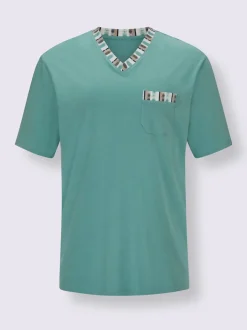 Pyjamas courts jersey fin