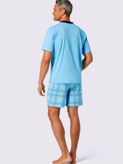 Pyjamas courts jersey fin