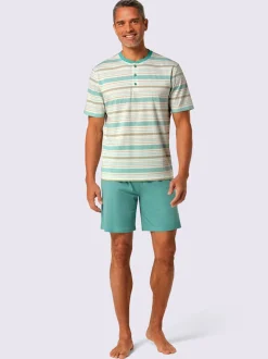 Pyjamas courts jersey fin