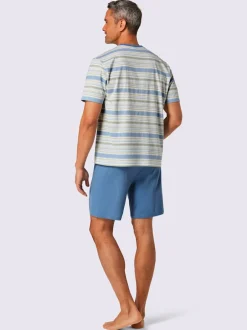 Pyjamas courts jersey fin