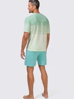 Pyjamas courts jersey fin