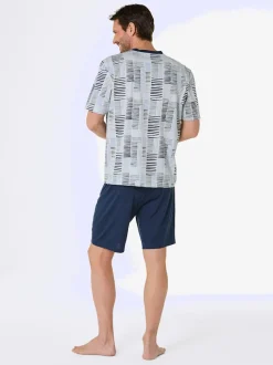 Pyjamas courts jersey fin
