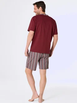 Pyjamas courts jersey fin