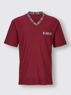 Pyjamas courts jersey fin