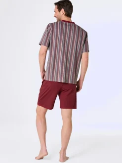 Pyjamas courts jersey fin