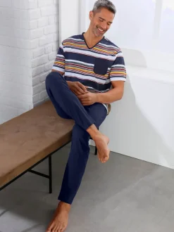 Pyjama-t-shirt jersey fin