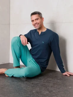 Pyjama-t-shirt jersey fin