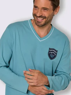 Pyjama-t-shirt jersey fin