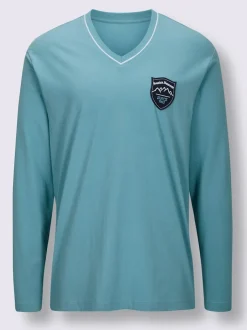 Pyjama-t-shirt jersey fin