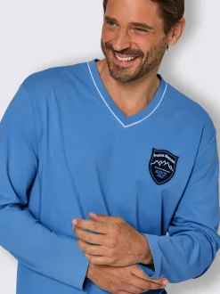 Pyjama-t-shirt jersey fin