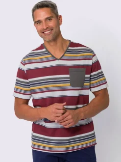 Pyjama-t-shirt jersey fin