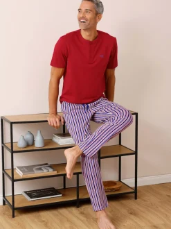 Pyjama-t-shirt jersey fin