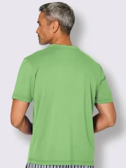 Pyjama-t-shirt jersey fin