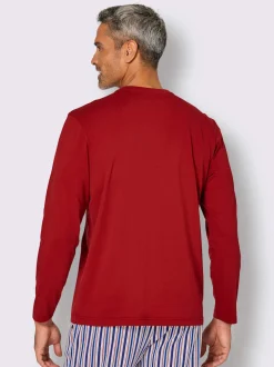 Pyjama-t-shirt jersey fin