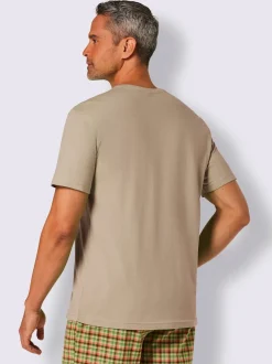 Pyjama-t-shirt jersey fin