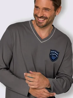 Pyjama-t-shirt jersey fin