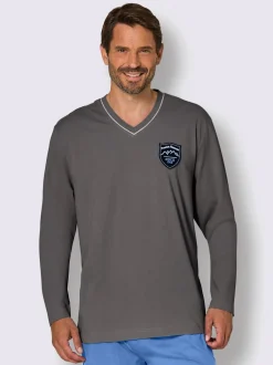 Pyjama-t-shirt jersey fin