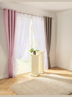Rideau matière opaque