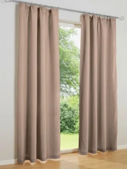 Rideau matière opaque