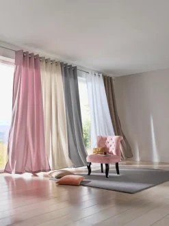 Rideau matière opaque