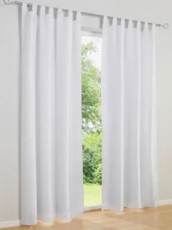 Rideau matière opaque