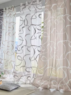 Rideaux motif imprimé
