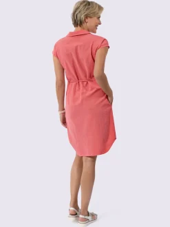 Robe-chemisier 70% coton