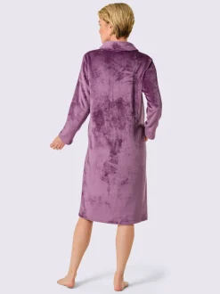 Robe de chambre polaire corail