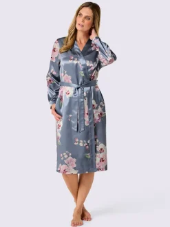 Robe de chambre satin