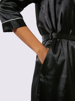 Robe de chambre satin