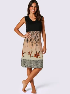 Robe de plage décolletée en v