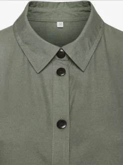 Robe d'été col chemisier tendance