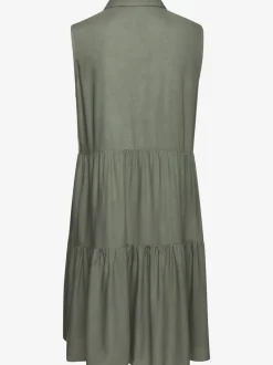 Robe d'été col chemisier tendance