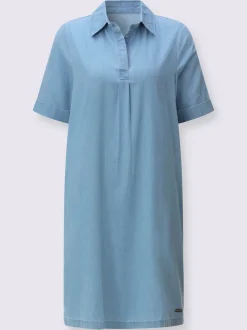 Robe en jean pur coton