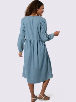 Robe en jean pur coton