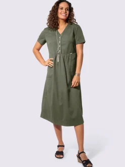 Robe en jean pur coton