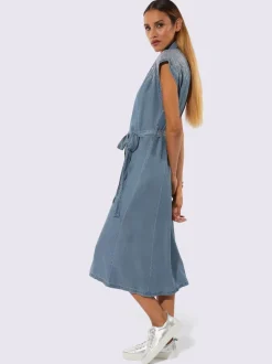 Robe en jean qualité lyocell