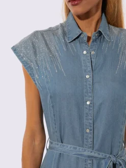 Robe en jean qualité lyocell