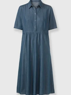Robe en jean toucher doux