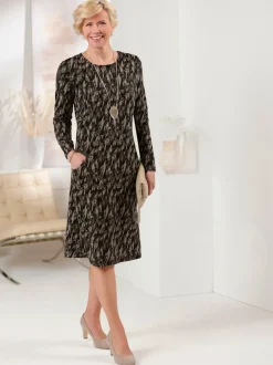 Robe en jersey avec viscose