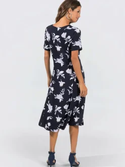 Robe en jersey jersey fin